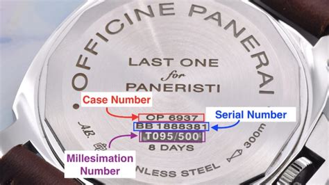 panerai service centers|Panerai serial number lookup.